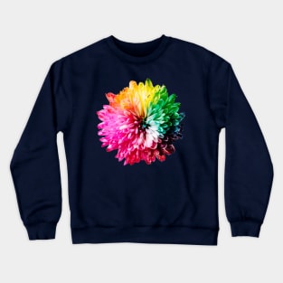 Colorful Flower Crewneck Sweatshirt
